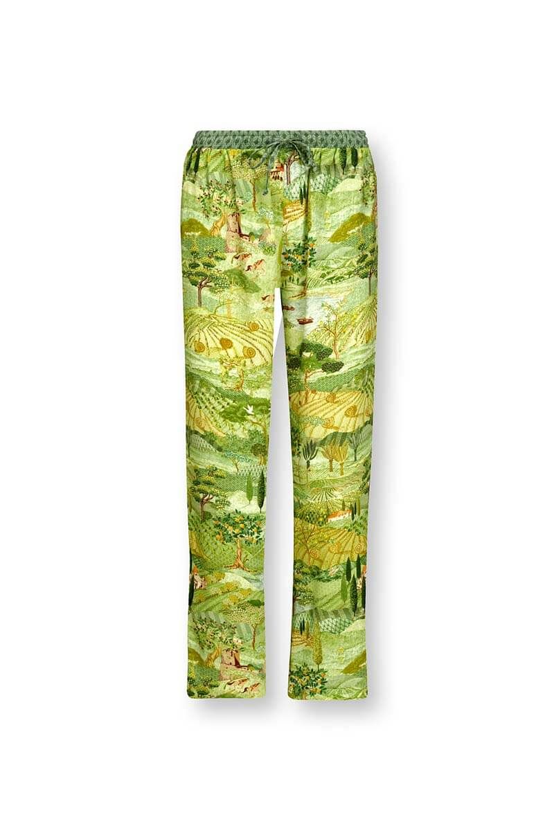 Trousers Long Toscana Green