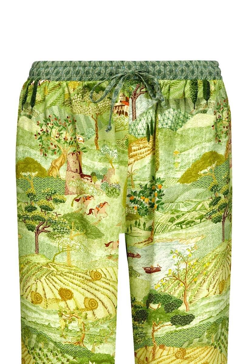 Pantalon Toscana en Coloris Vert