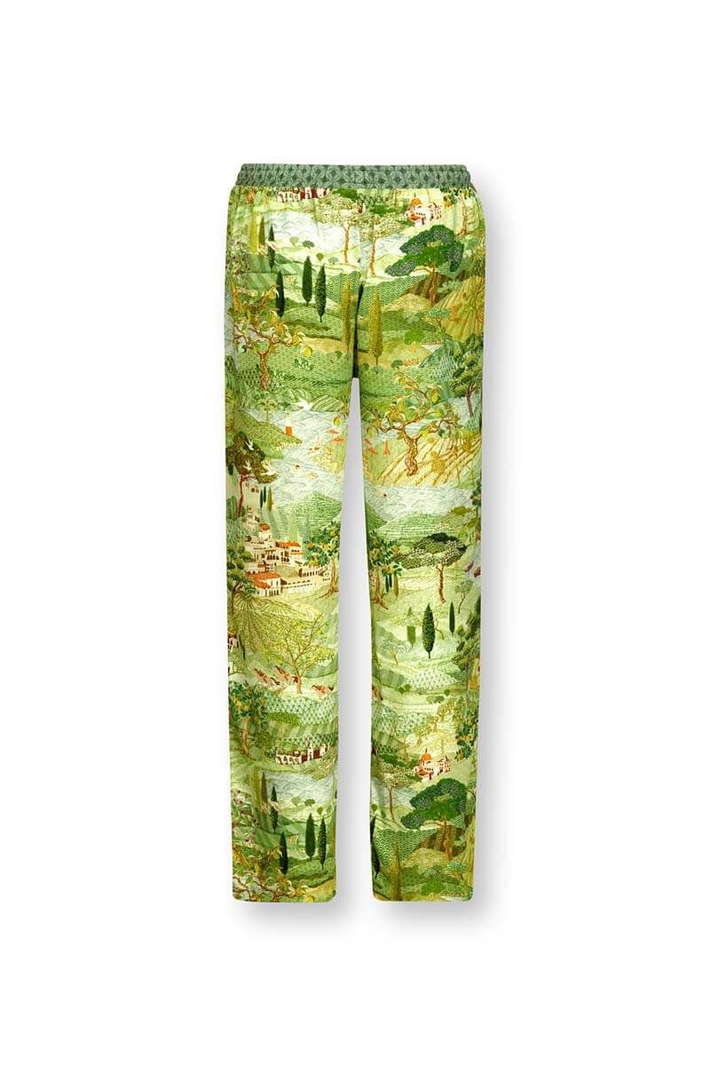 Pantalon Toscana en Coloris Vert