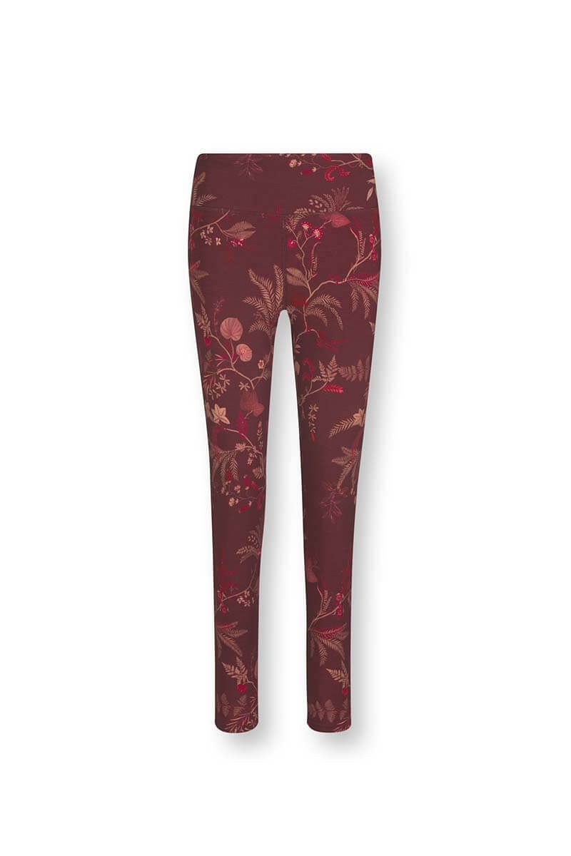 Sport Legging Long Isola Dark Red