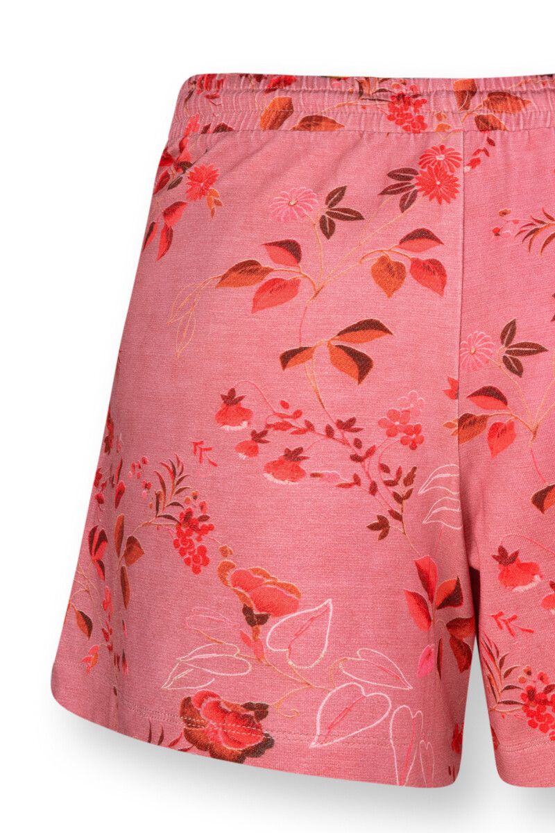Kurze Hose Tokyo Blossom Rosa