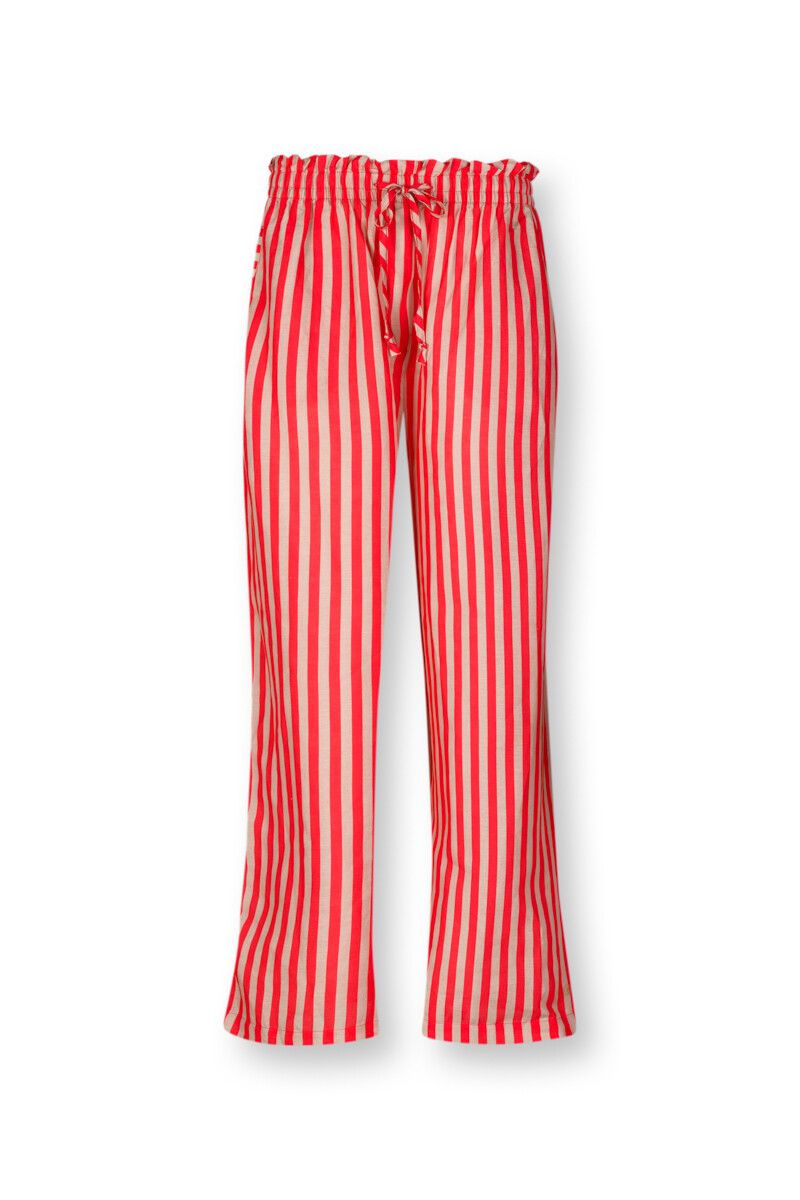 Trousers Long Sumo Stripe Red