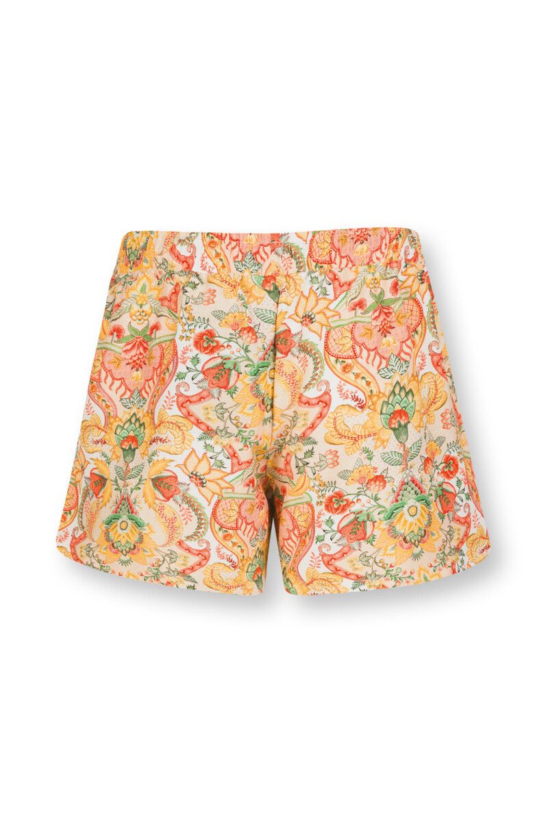 Trousers Short Kyoto Festival Yellow