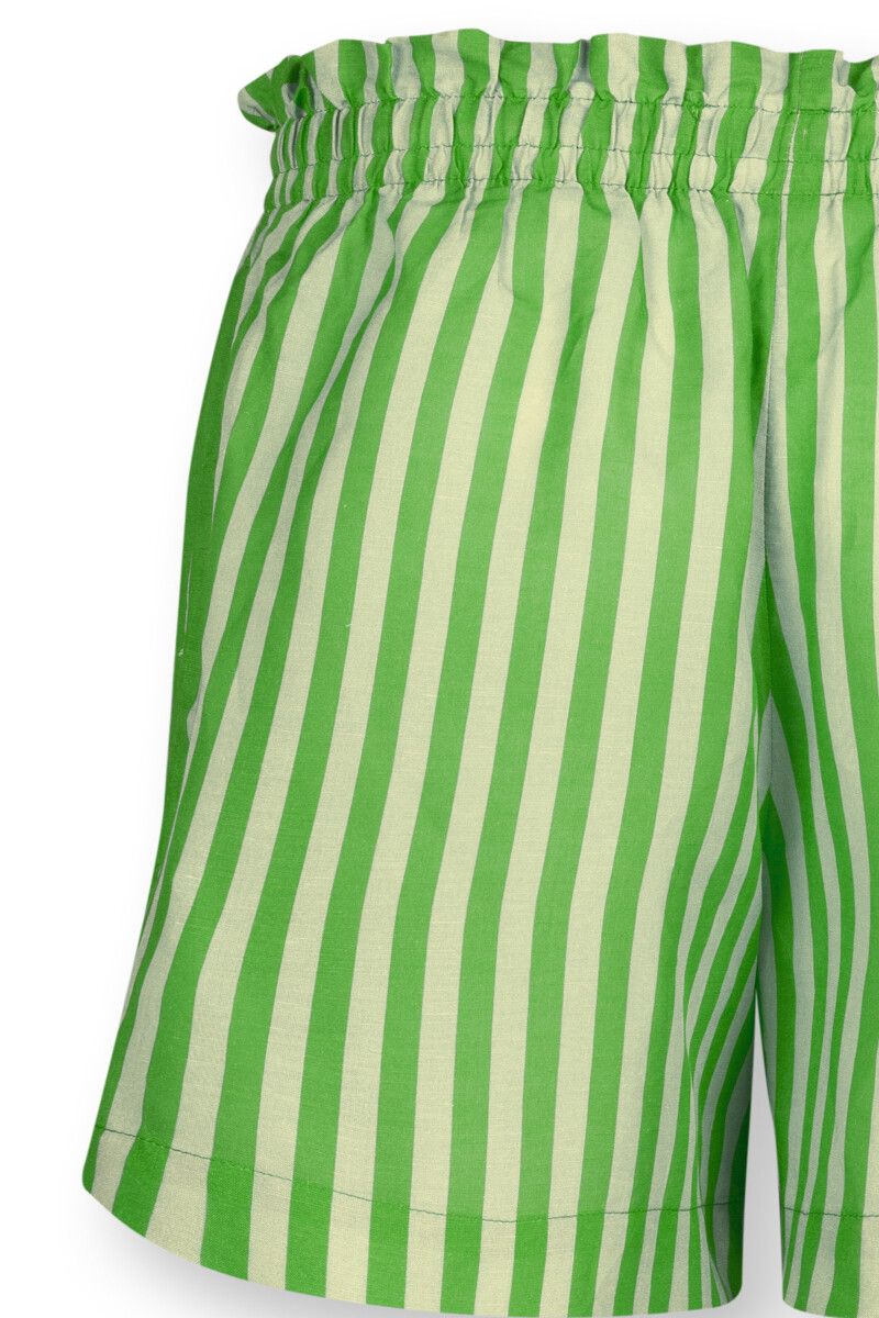 Trousers Short Sumo Stripe Green