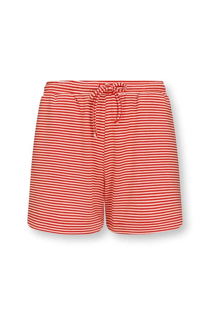 Trousers Short Little Sumo Stripe Coral