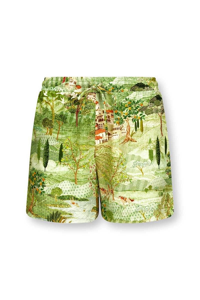Trousers Short Toscana Green