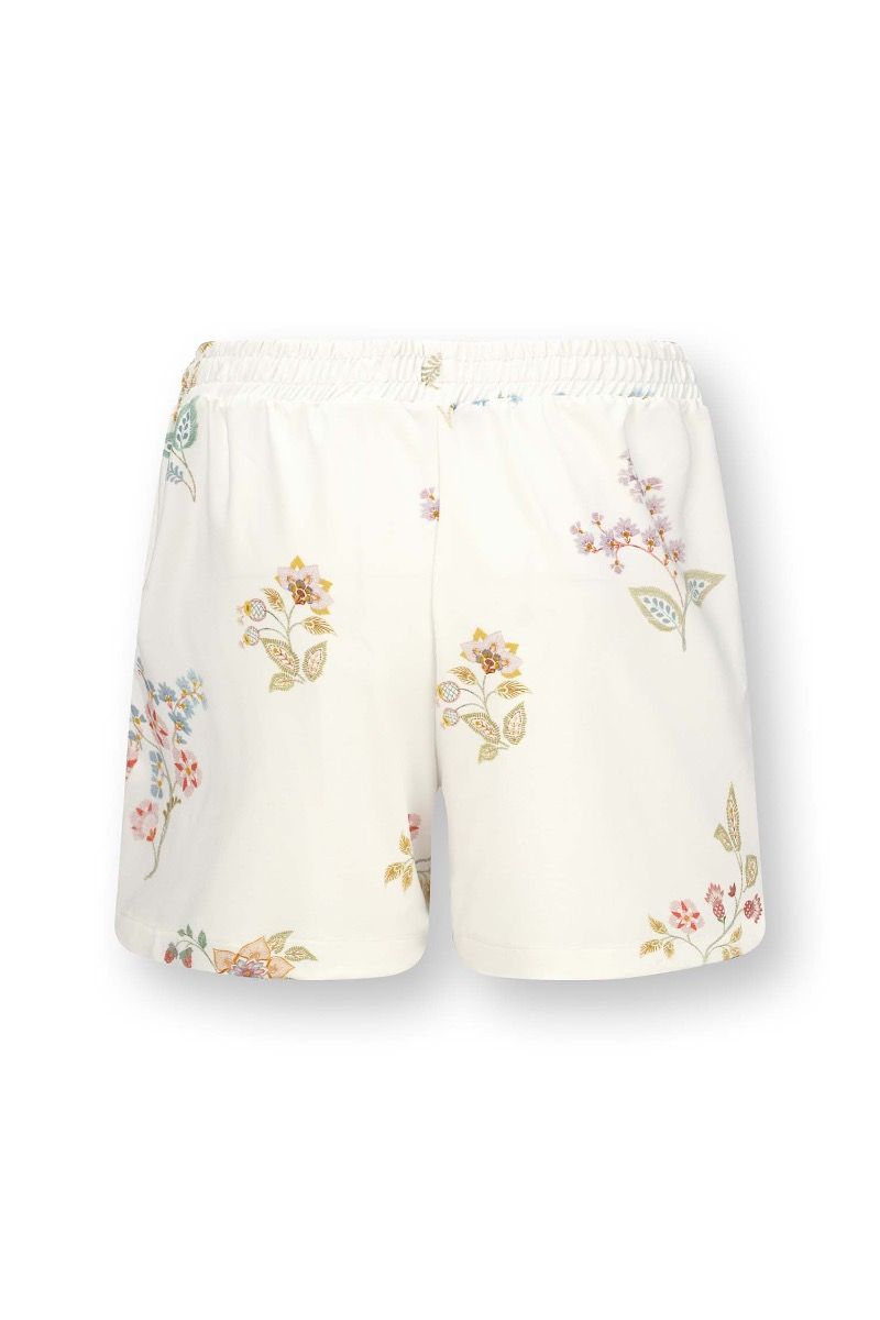 Bo Shorts Blossom Chique White