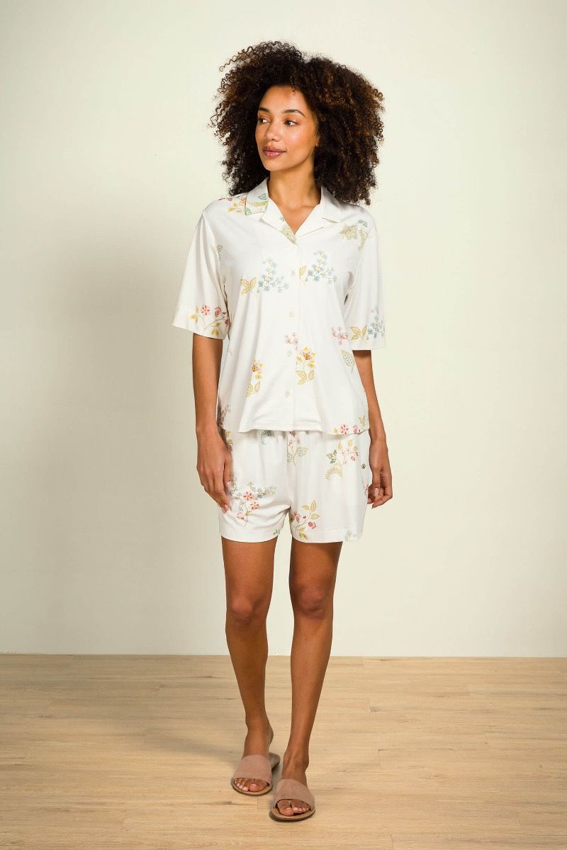 Bo Shorts Blossom Chique White