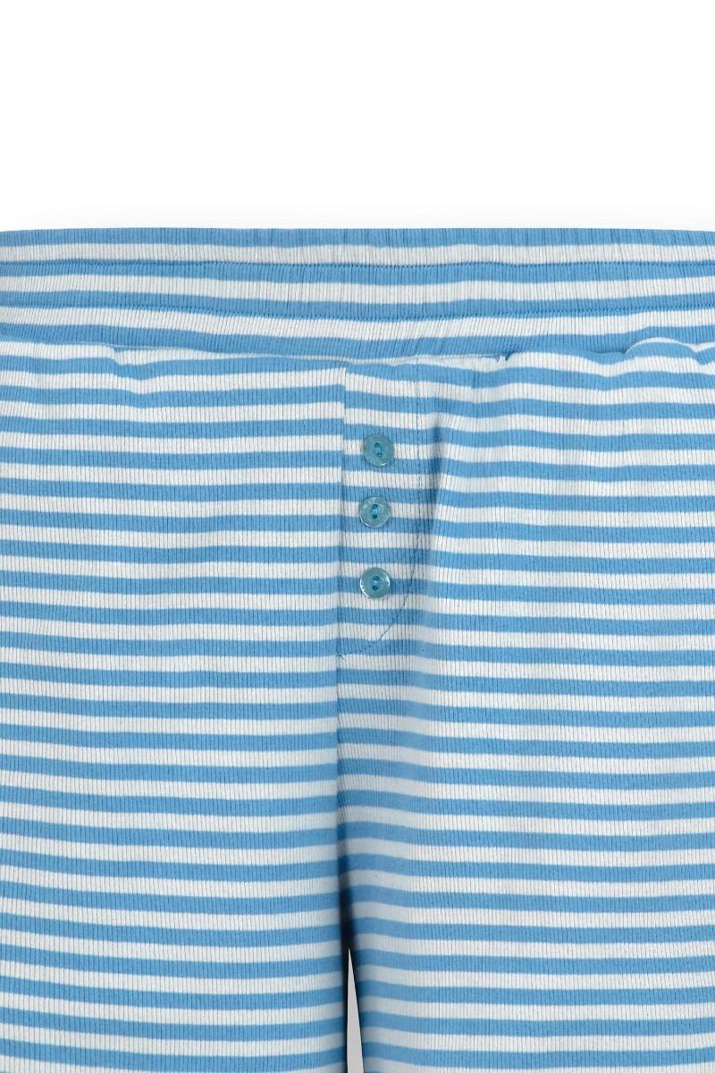 Bobi Short Little Sumo Stripe Bleu