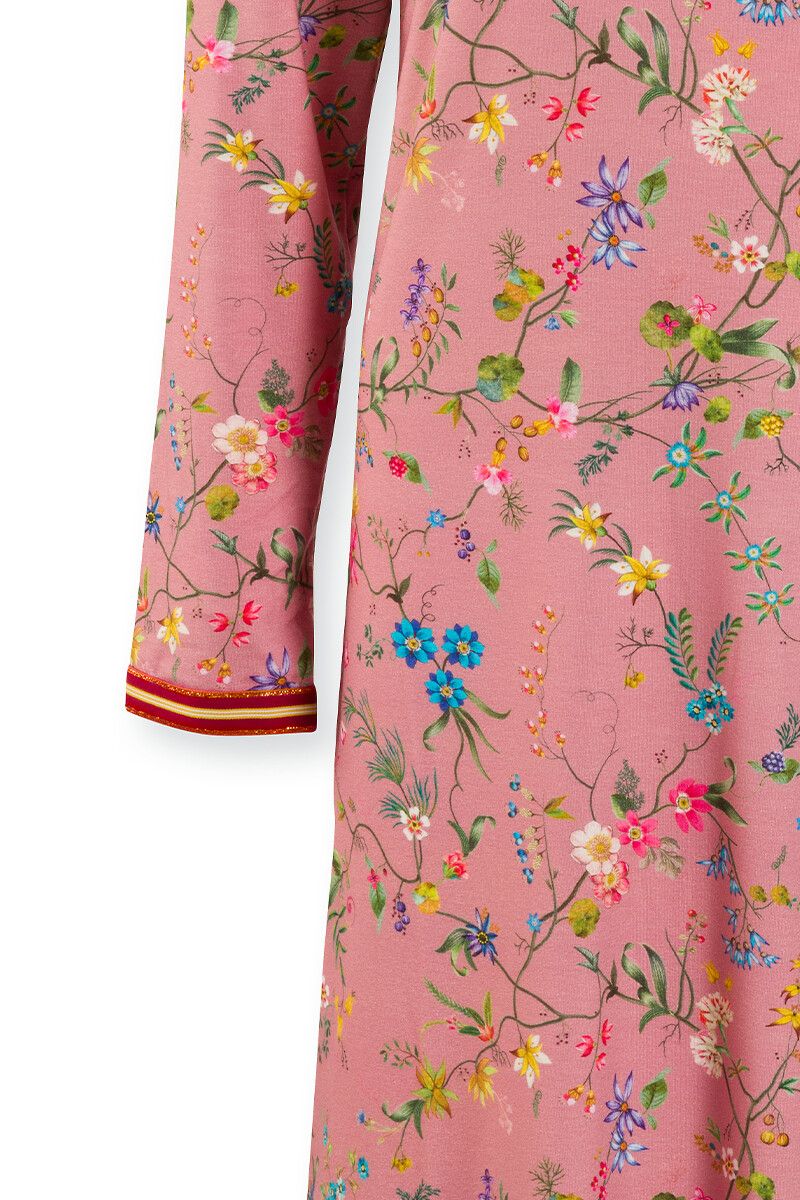 Nachthemd Petites Fleurs Big Roze