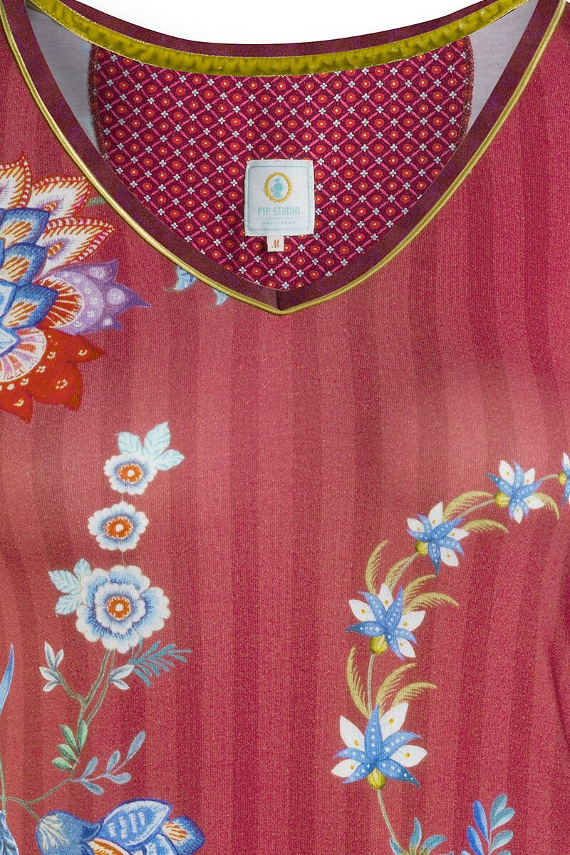 Nightdress Flower Festival Red