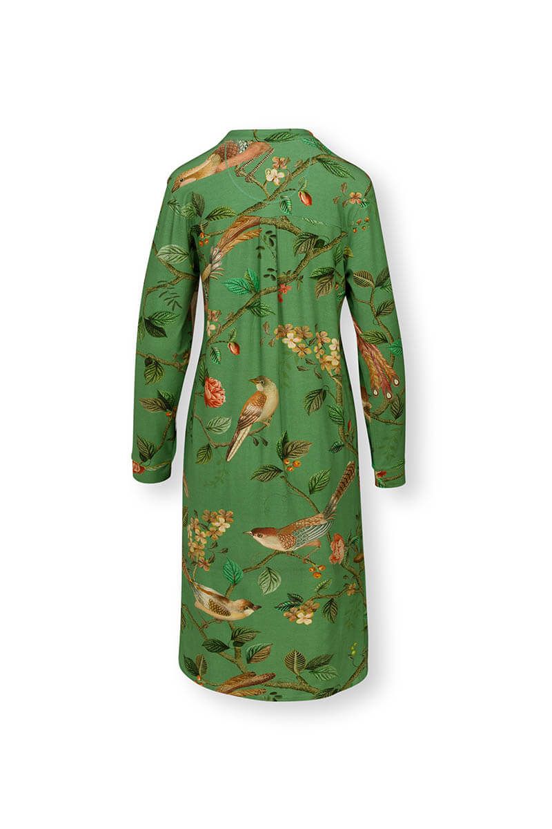Nachthemd Lange Mouw  Good Nightingale Groen