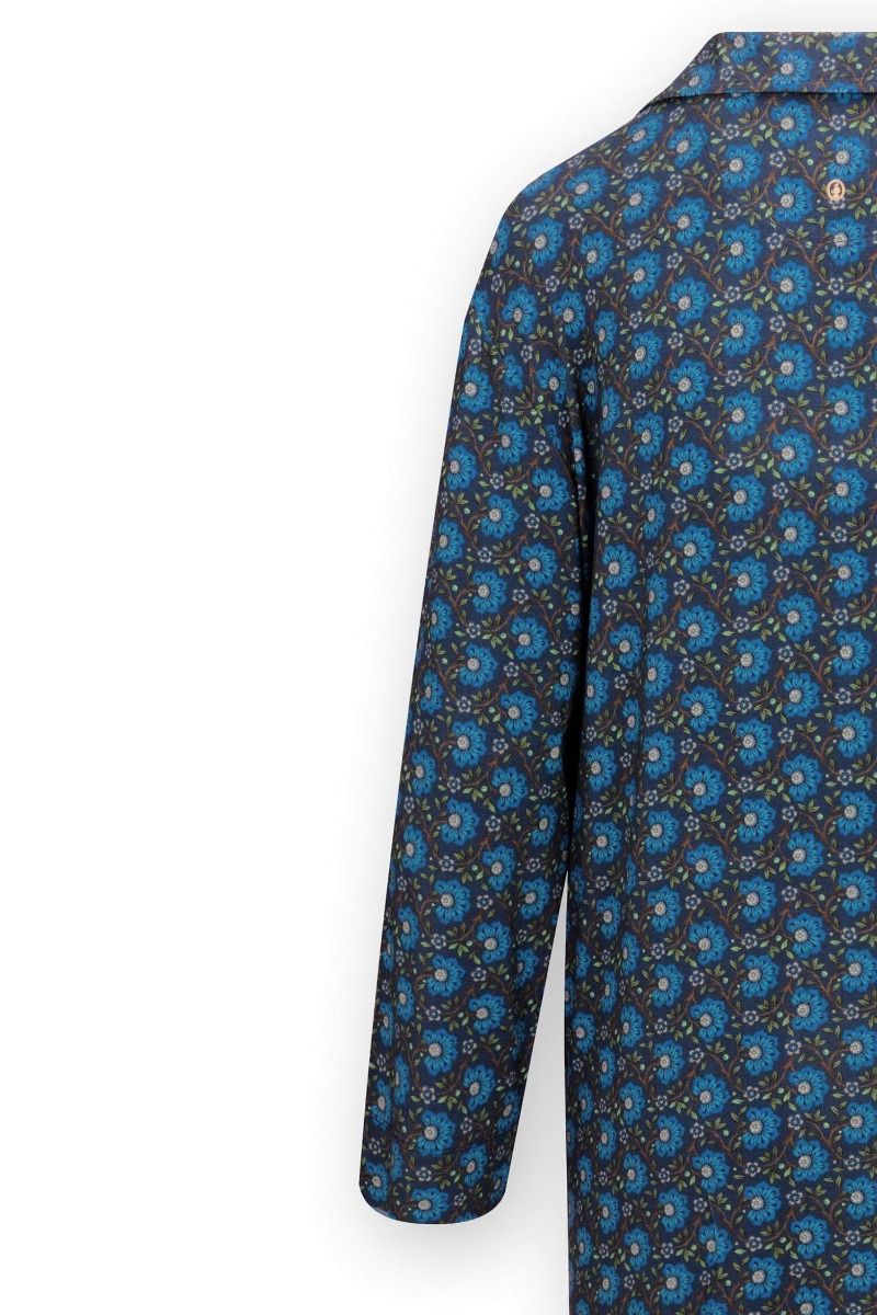 Nightdress Long Sleeve Ciao Bella Blue