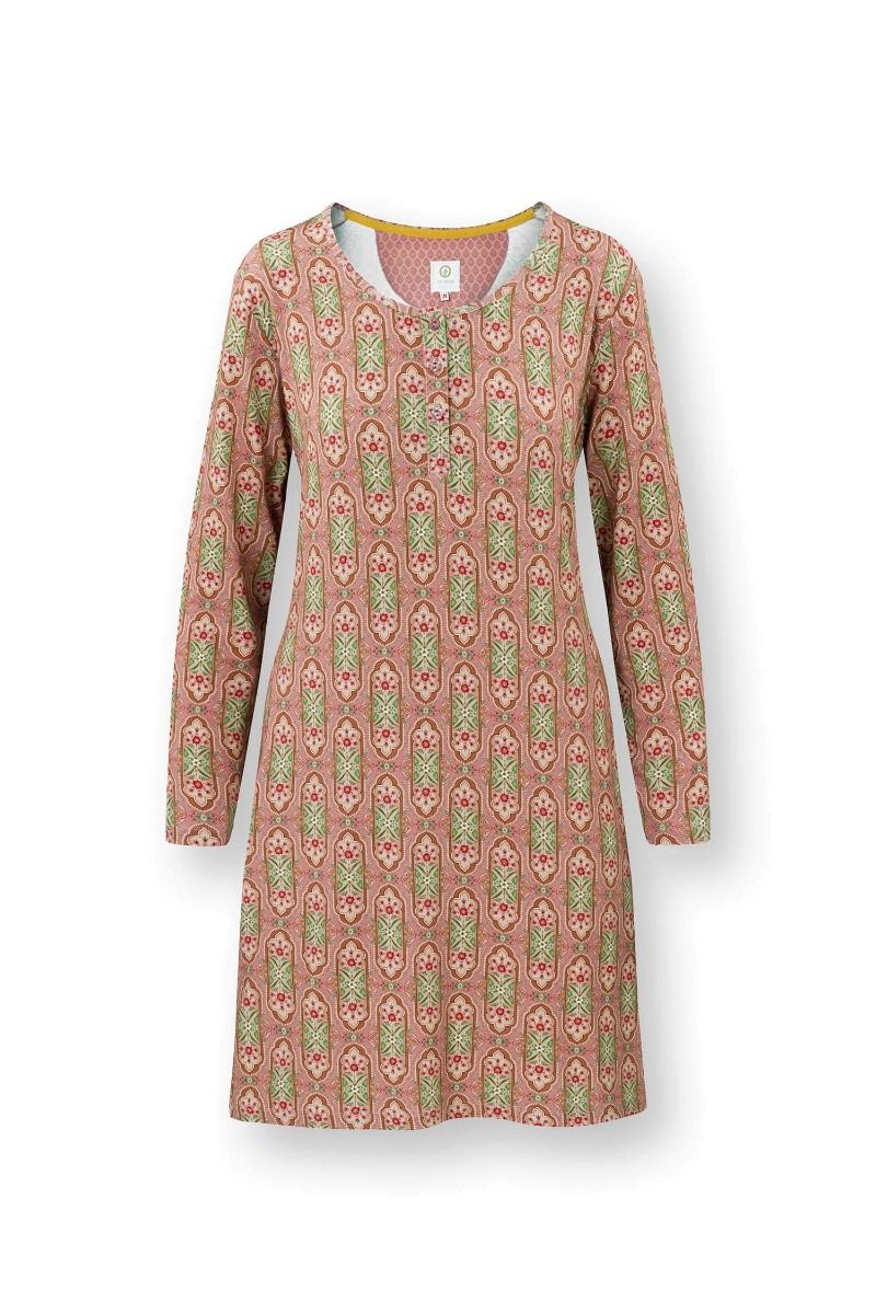 Desiree Long Sleeve Nightdress Jabalini Pink