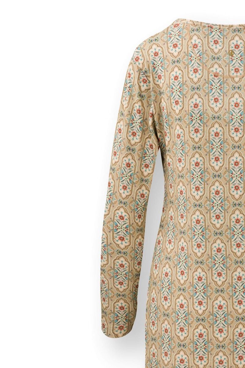 Desiree Long Sleeve Nightdress Jabalini Khaki
