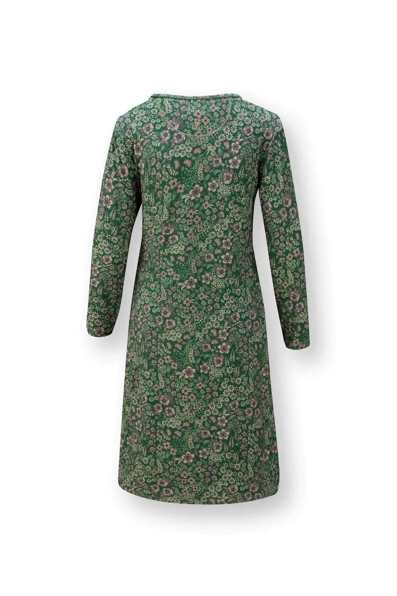 Danai Long Sleeve Nightdress Daisy Dreams Green