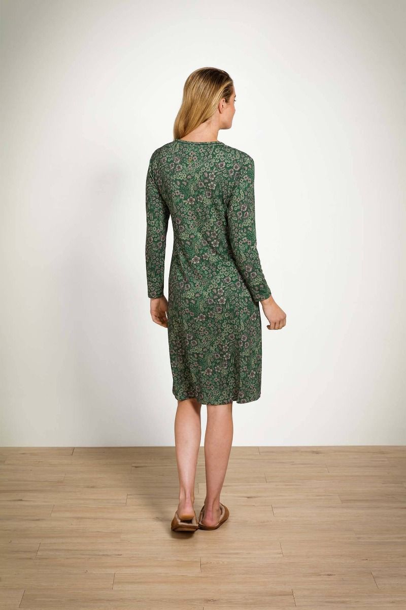 Danai Long Sleeve Nightdress Daisy Dreams Green