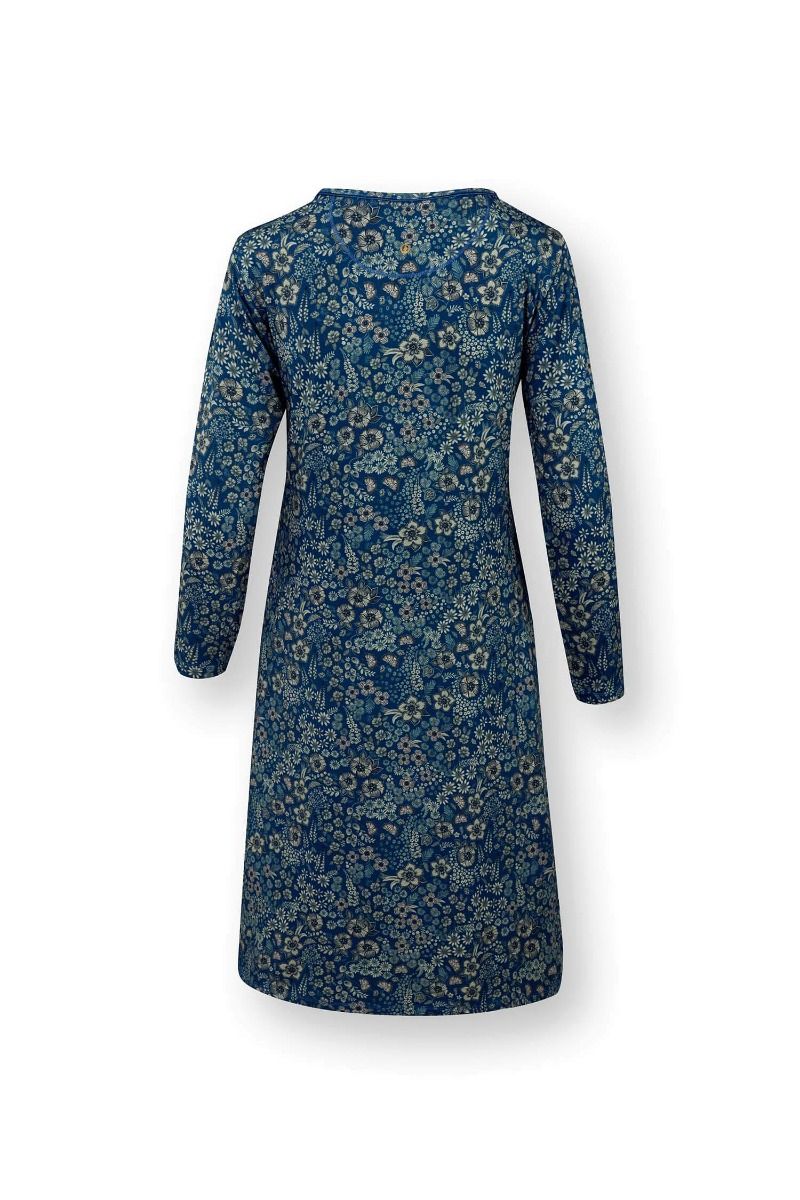 Danai Long Sleeve Nightdress Daisy Dreams Blue