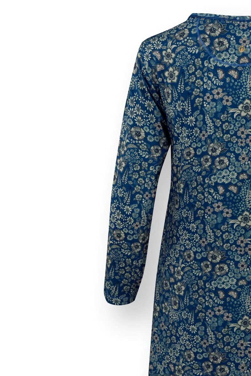 Danai Long Sleeve Nightdress Daisy Dreams Blue