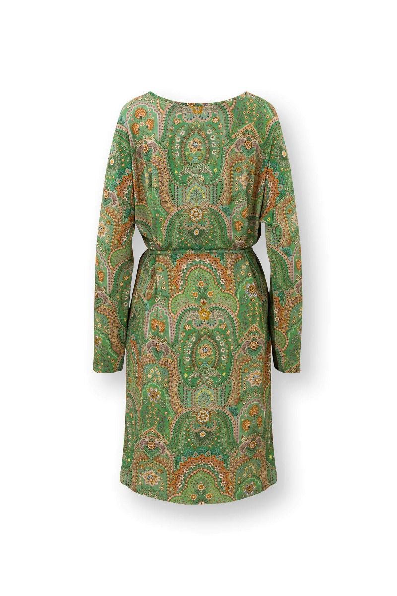Dido Long Sleeve Nightdress Jabali Green