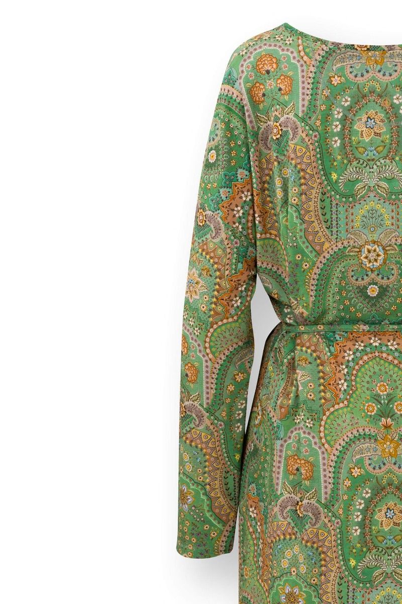 Dido Long Sleeve Nightdress Jabali Green