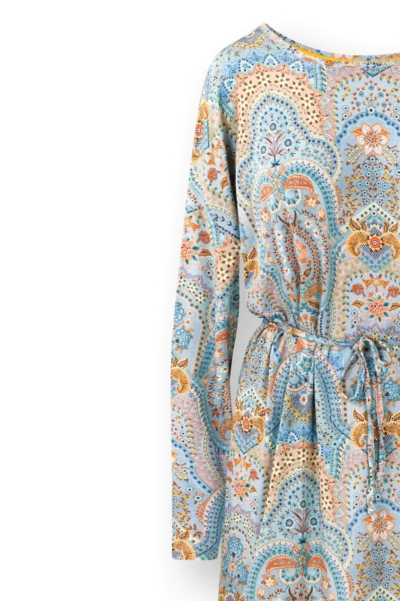 Dido Long Sleeve Nightdress Jabali Blue