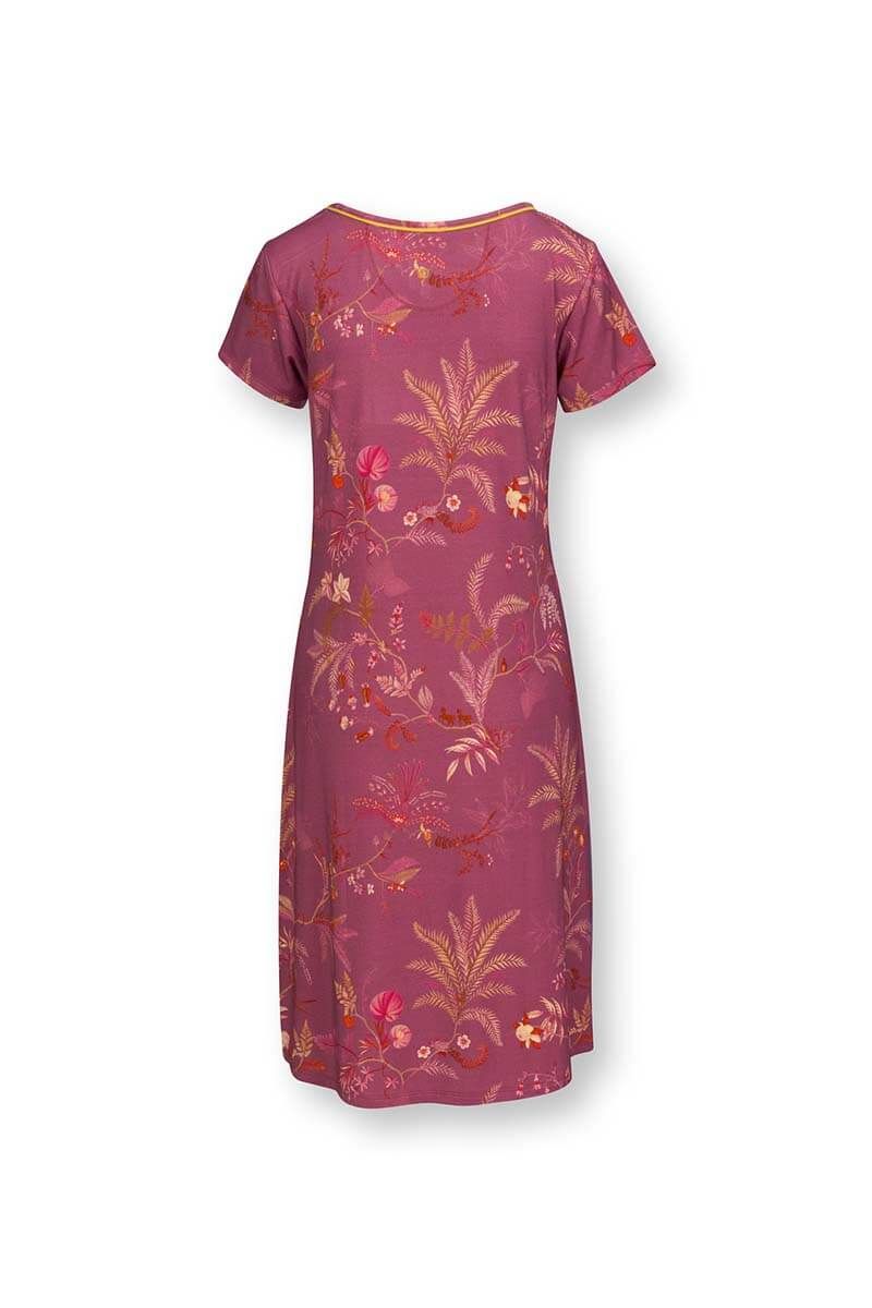 Nightdress Short Sleeve Isola Pink