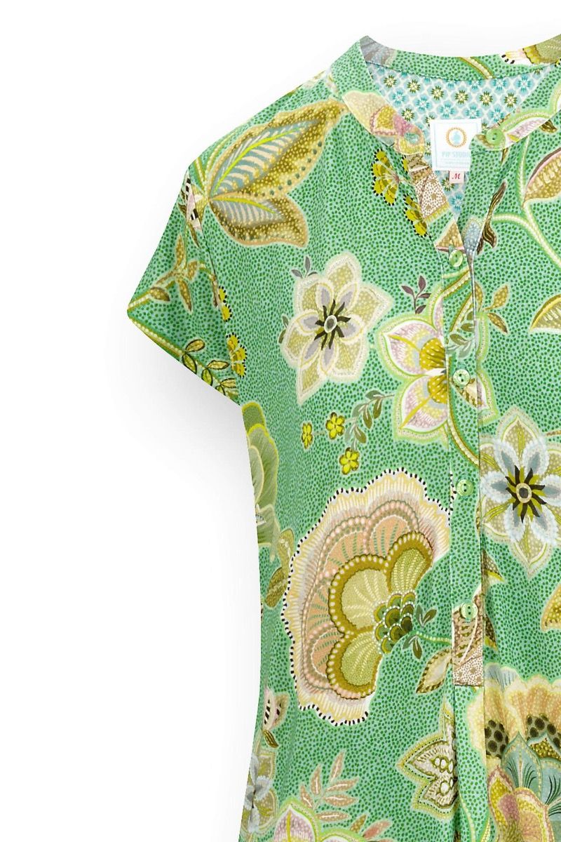 Dalia Nachthemd Korte Mouw Matata Groen