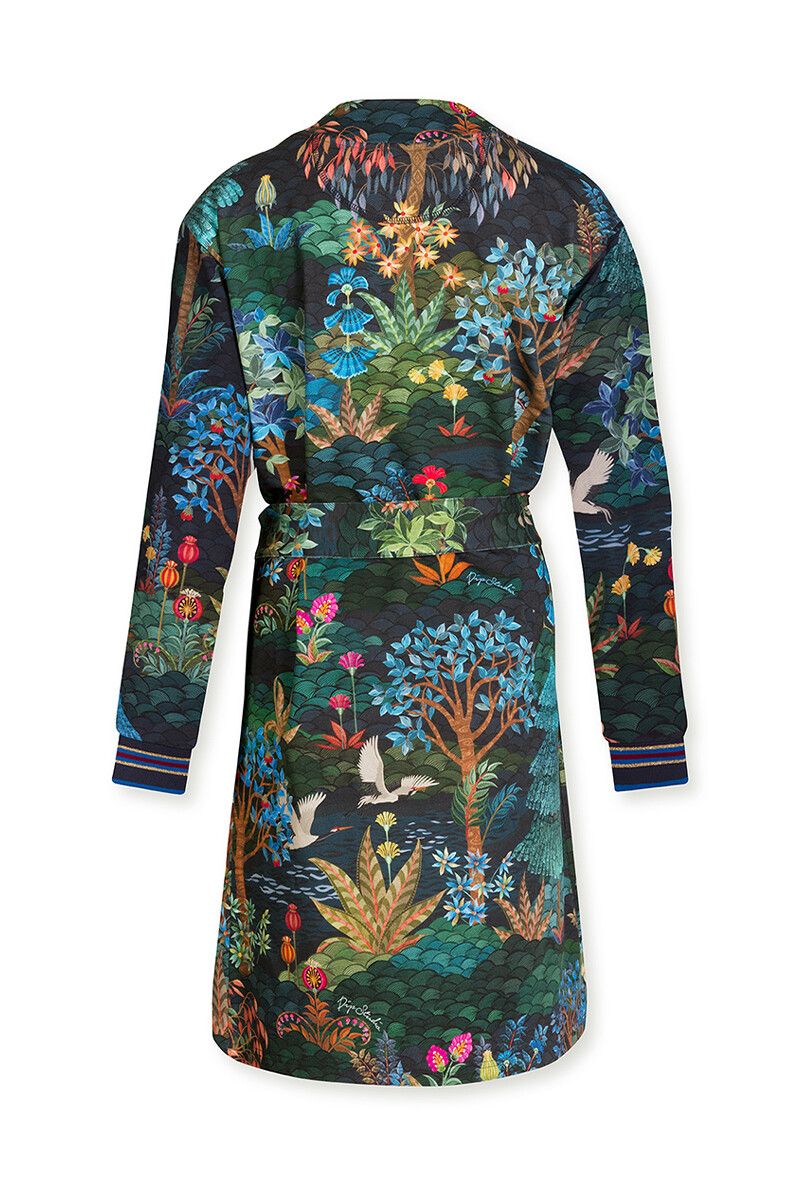 Kimono Pip Garden Big Blauw