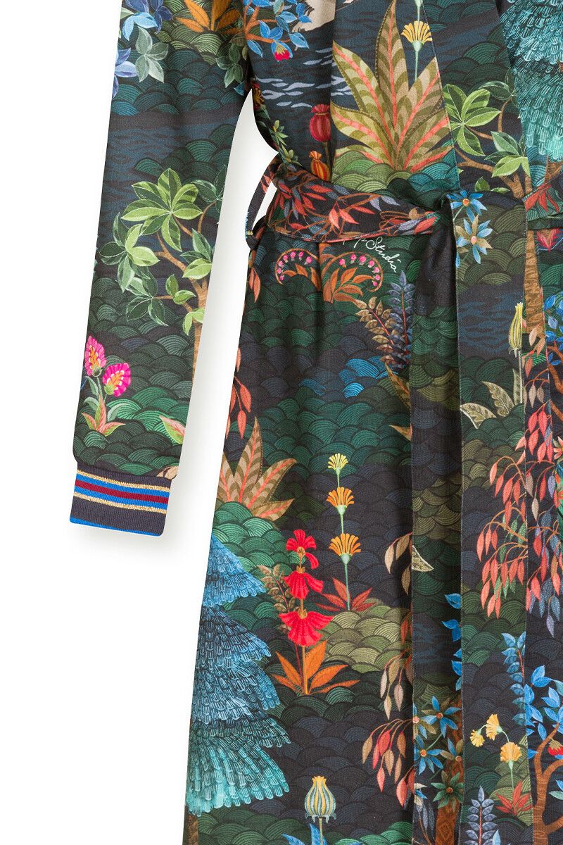 Kimono Pip Garden Big Blauw