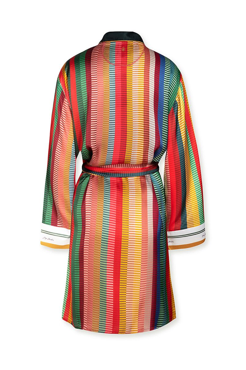 Kimono Jacquard Stripe Multi