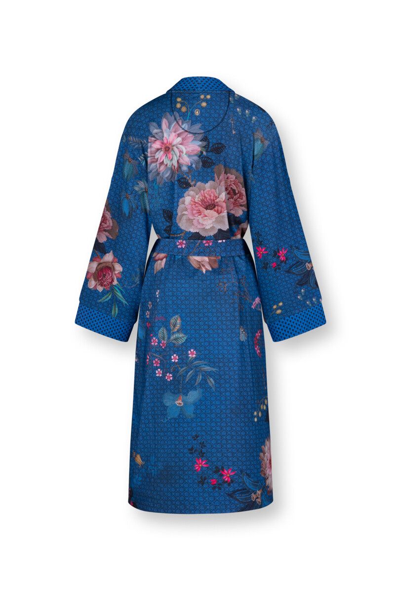 Kimono Tokyo Bouquet Dunkelblau
