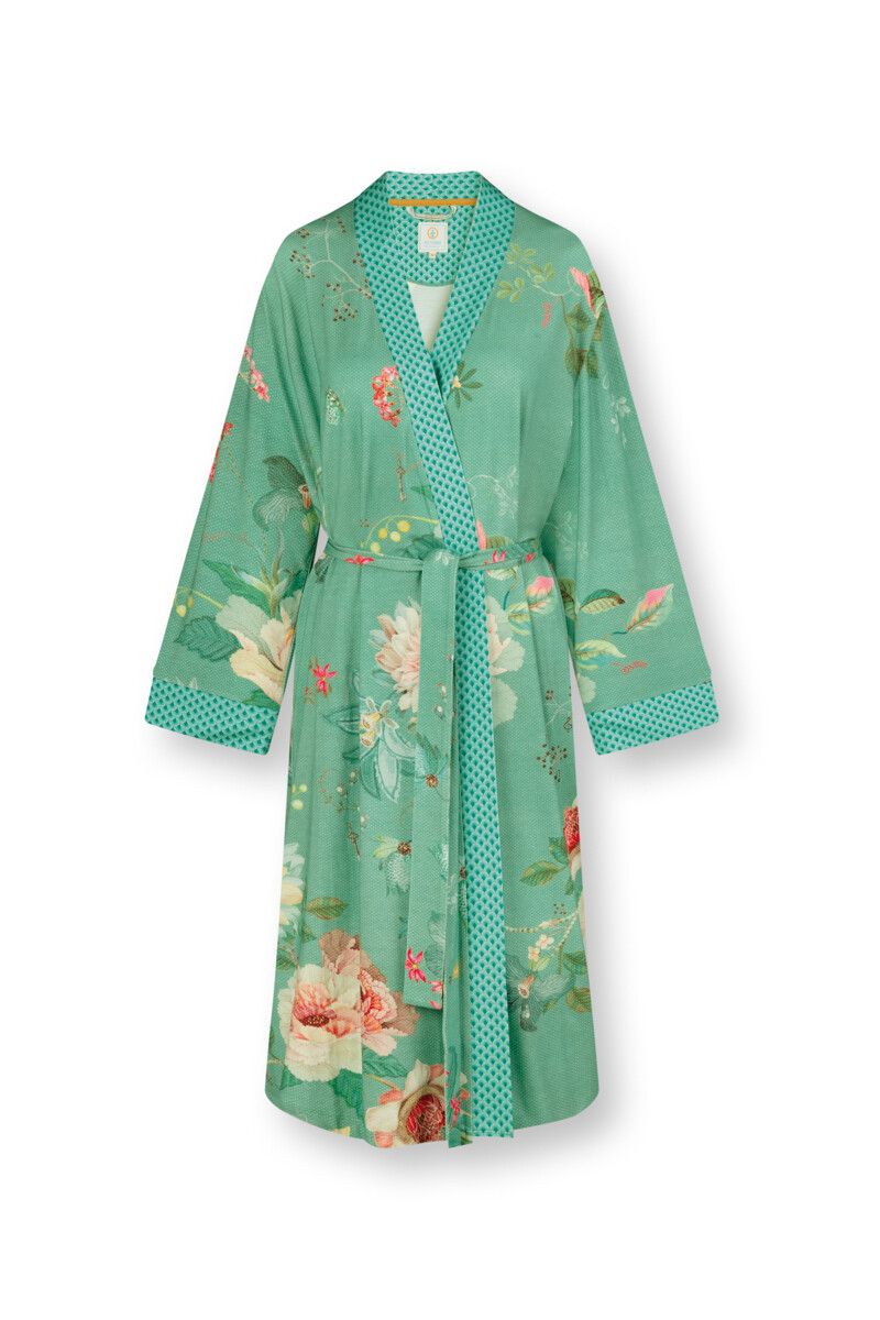 Kimono Tokyo Bouquet Groen