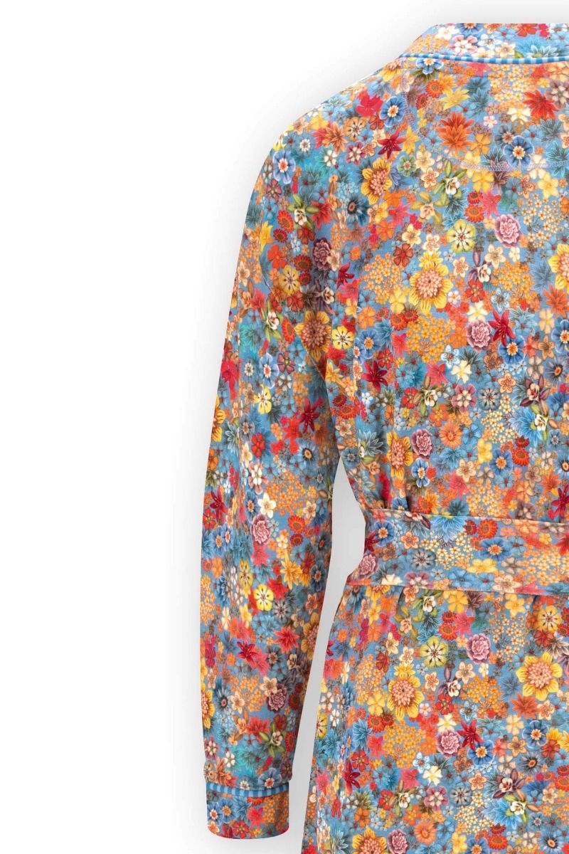 Kimono Tutti i Fiori Hellblau