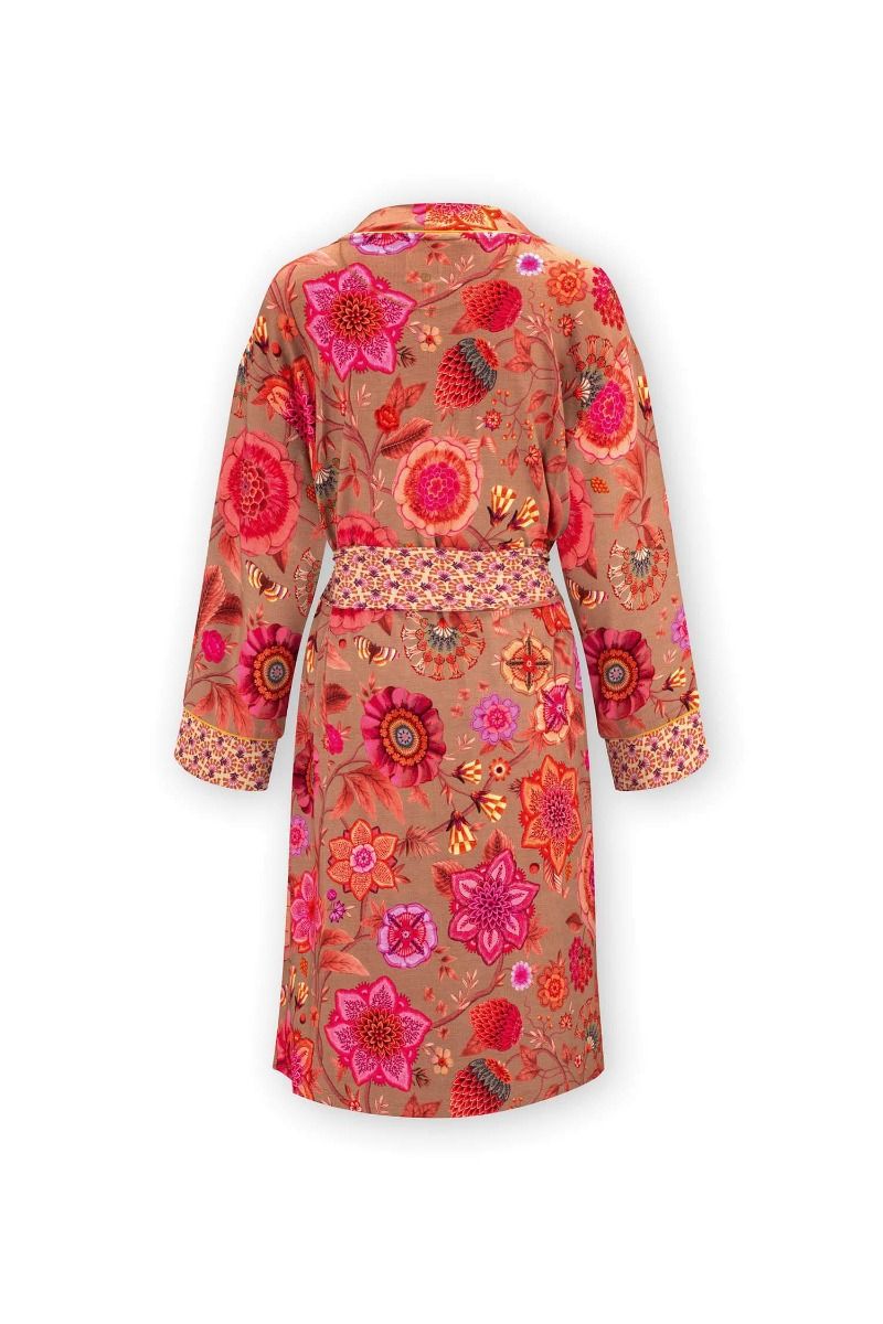 Kimono Viva las Flores Roze