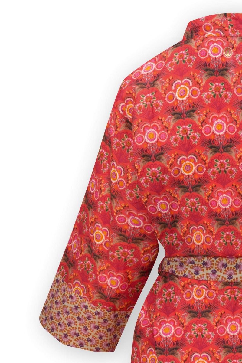 Kimono Fiesta de Flamencos Rot