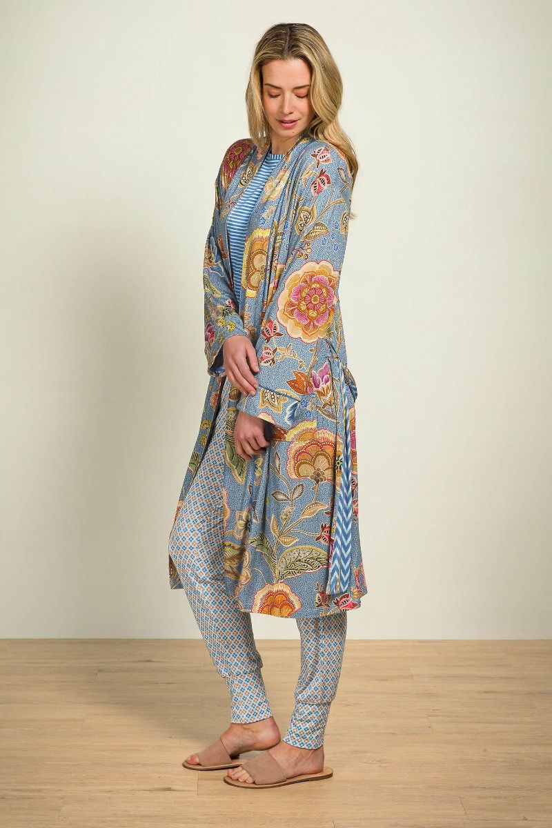 Nisha Kimono Matata Bleu