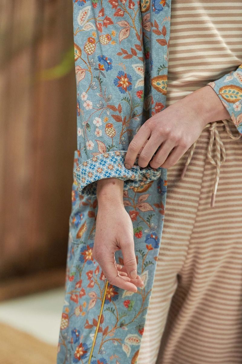Nisha Kimono Jameela Bleu