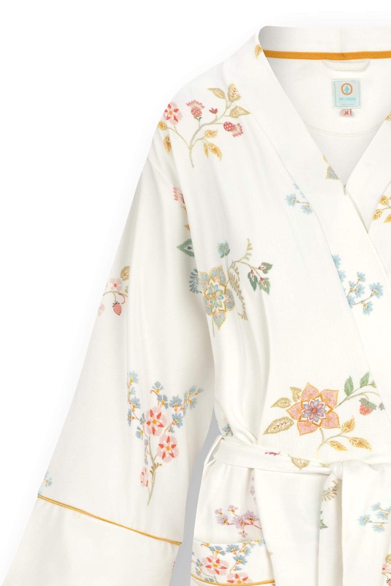 Naomi Kimono Blossom Chique Blanc