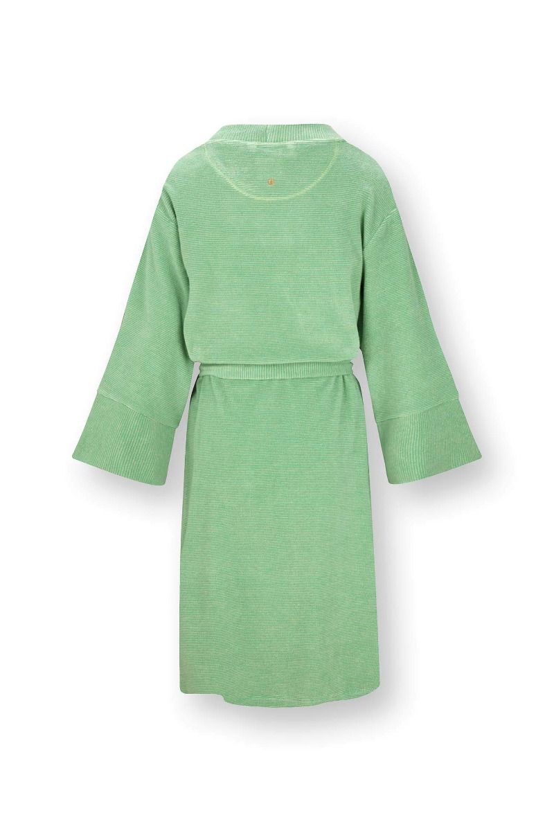Naomi Kimono Petite Sumo Stripe Green