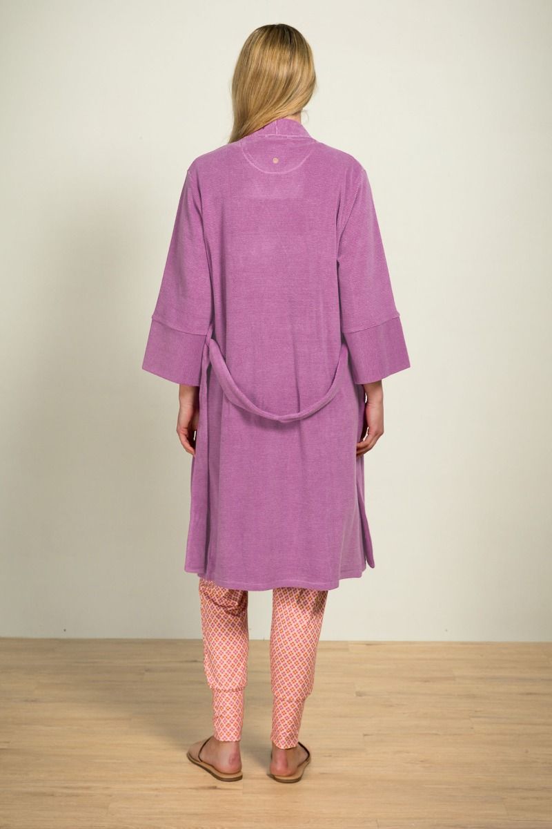 Naomi Kimono Petite Sumo Stripe Lila
