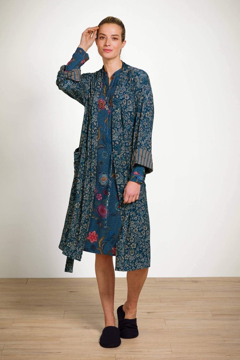Naomi Kimono Daisy Dreams Bleu 