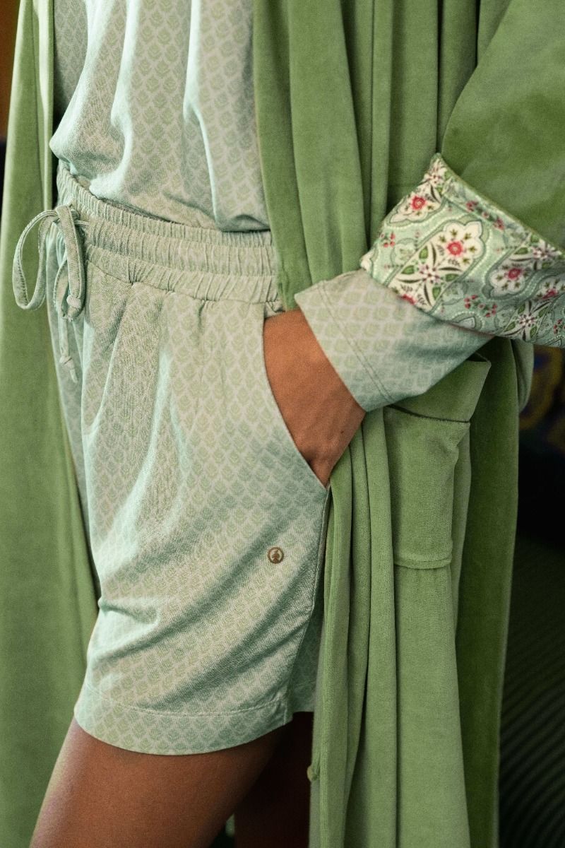 Bob Korte Broek Thousand Leaves Lichtgroen 