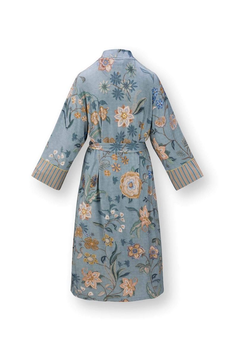 Noa Kimono Safari Bloom Bleu 