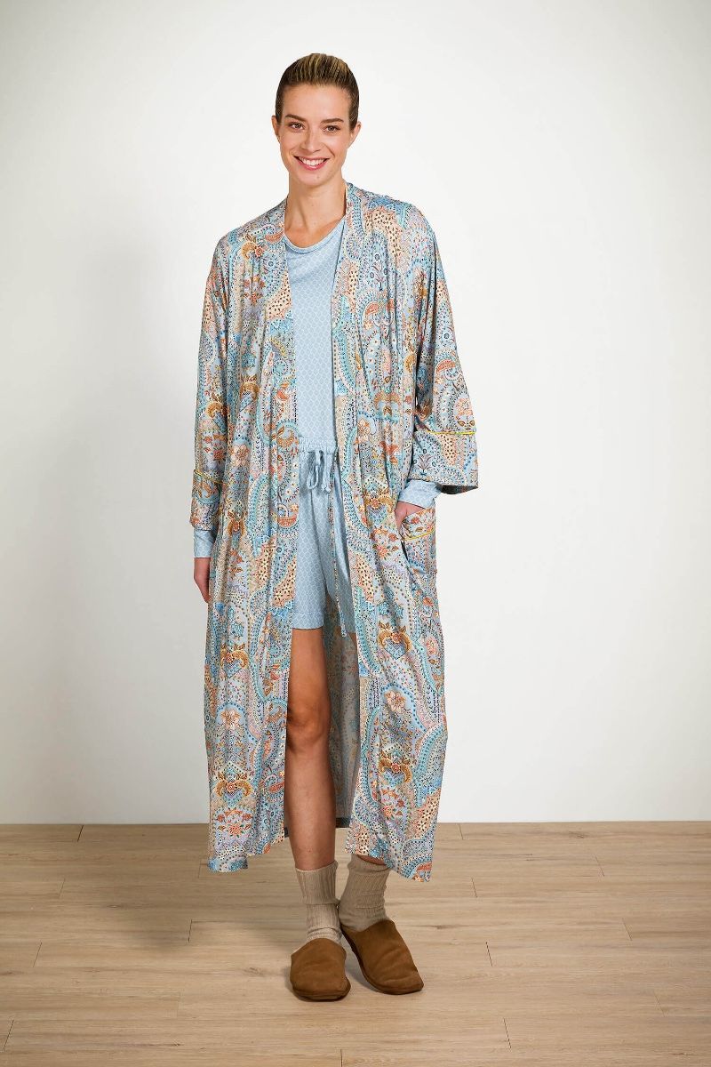 Noa Kimono Jabali Bleu 