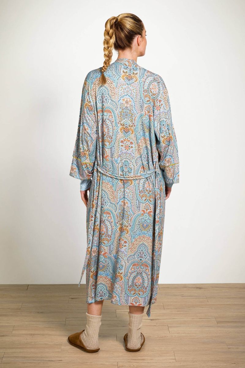 Noa Kimono Jabali Bleu 