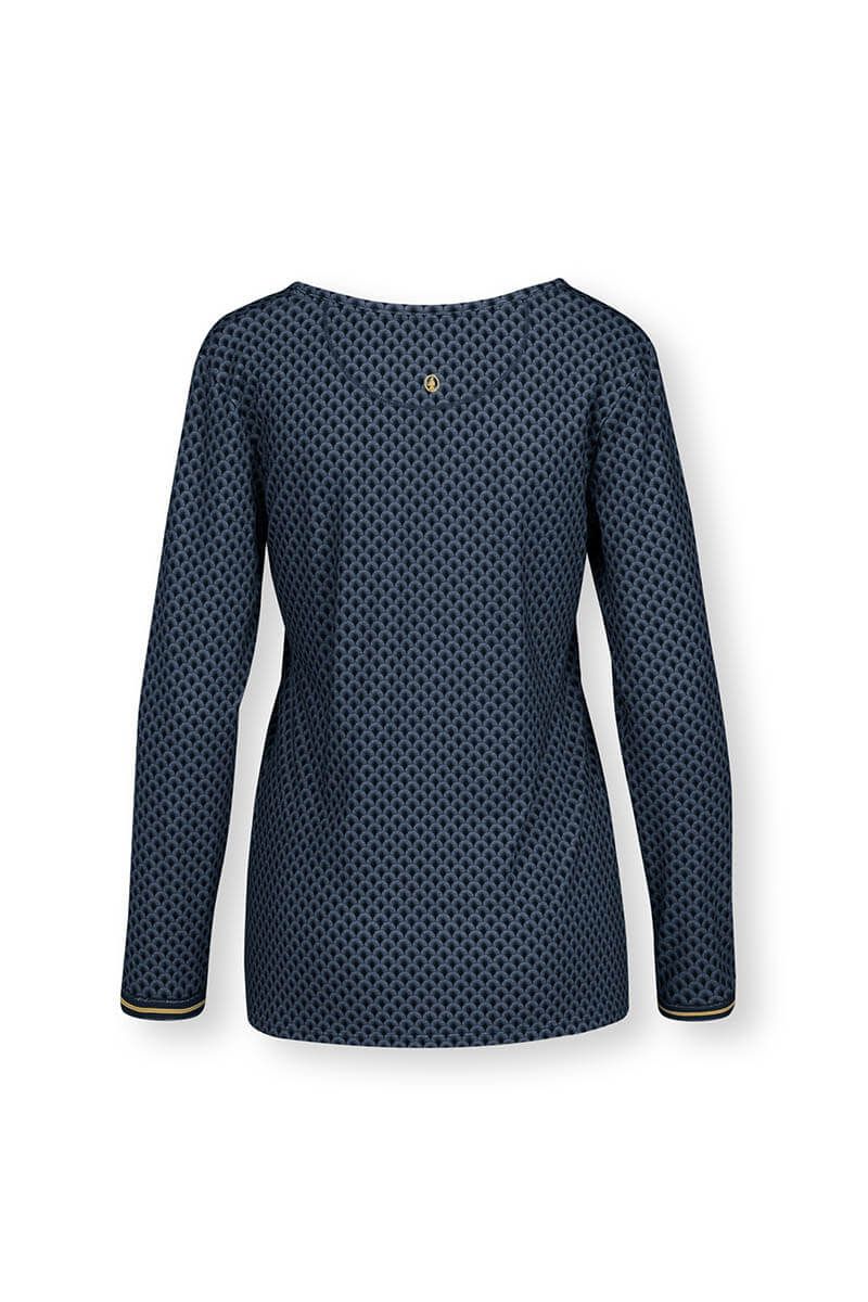 Top Long Sleeve Suki Dark Blue