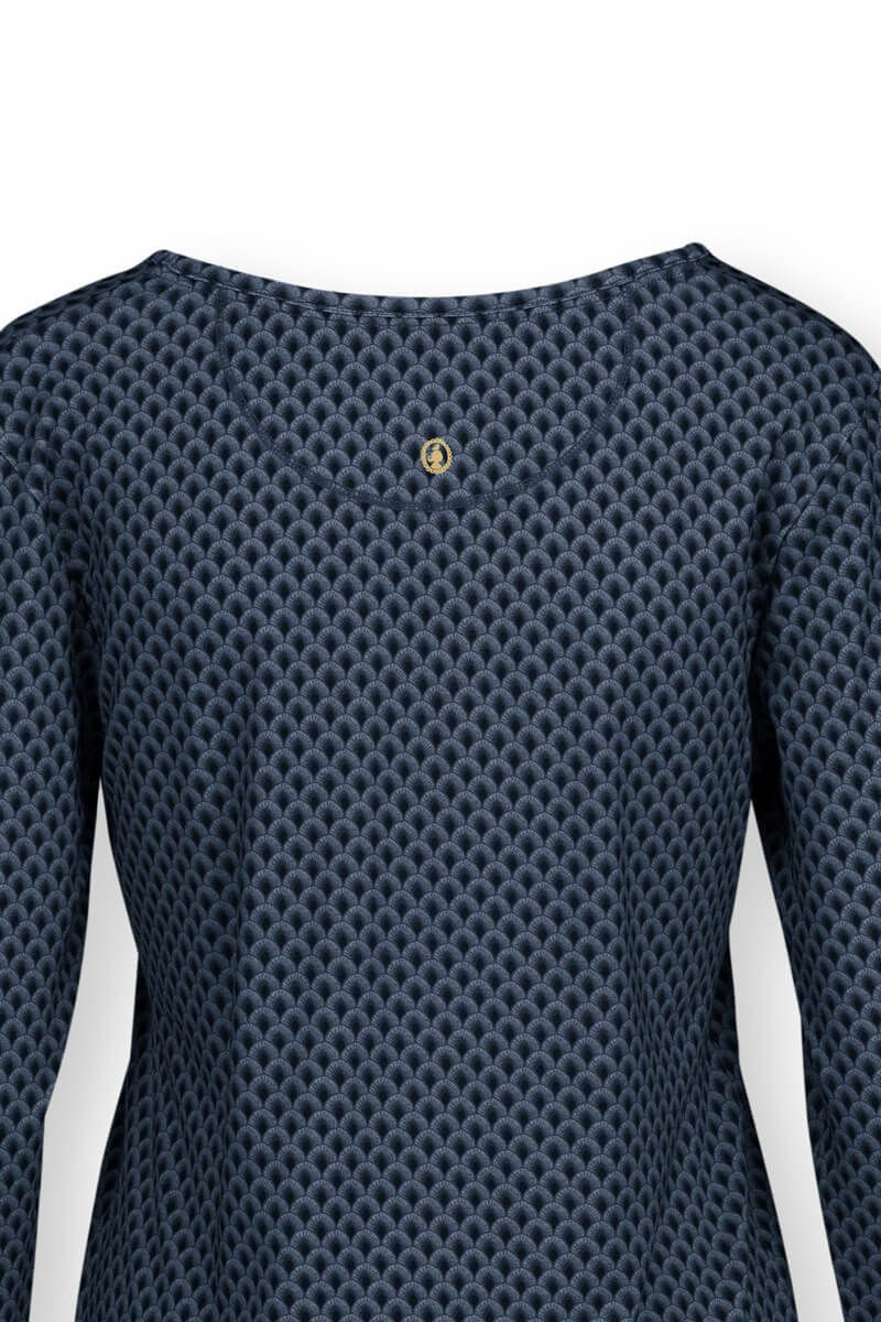 Top Long Sleeve Suki Dark Blue