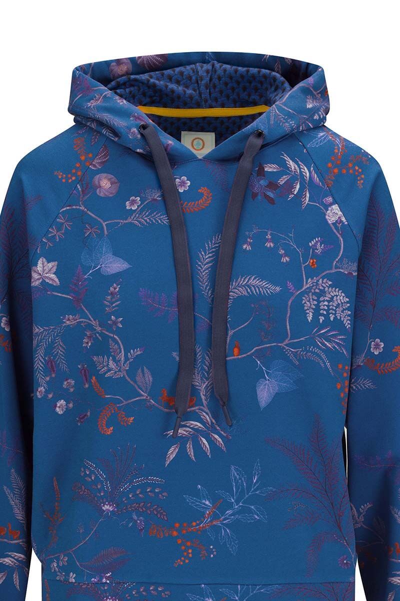 Hoodie Long Sleeve Isola Blue