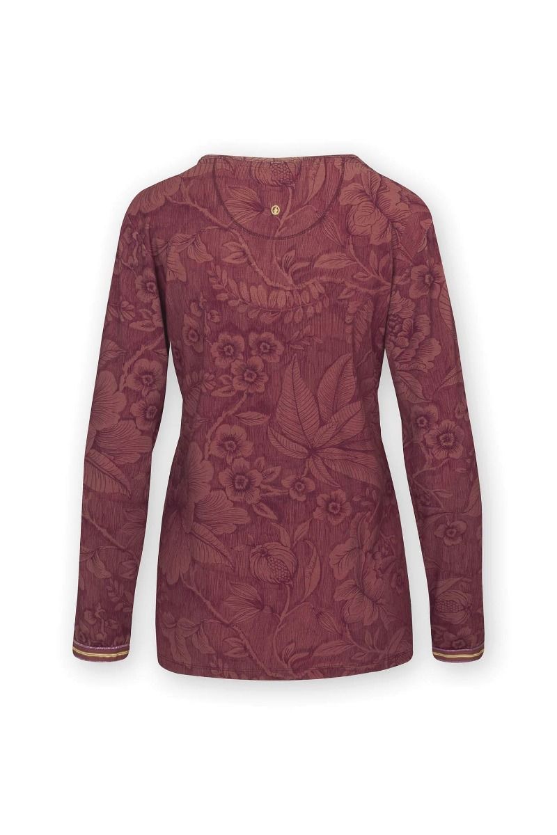 Top Long Sleeve Casa dei Fiori Lilac